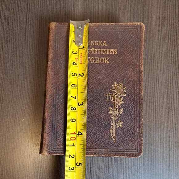 Antique 1900 Swedish Missionary Church Songbook Songs Psalms Book Soft Cover - Picture 15 of 16